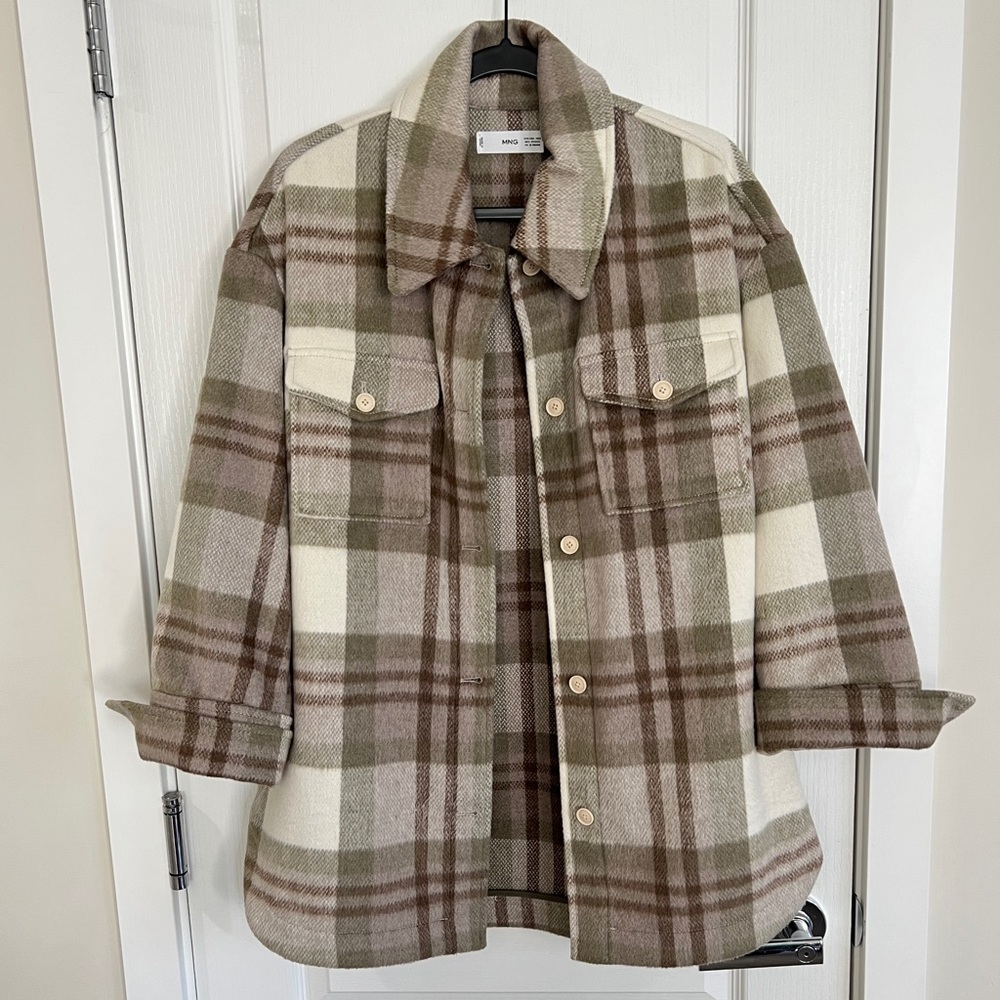 MANGO Oversized Shacket - Picture 6 of 10